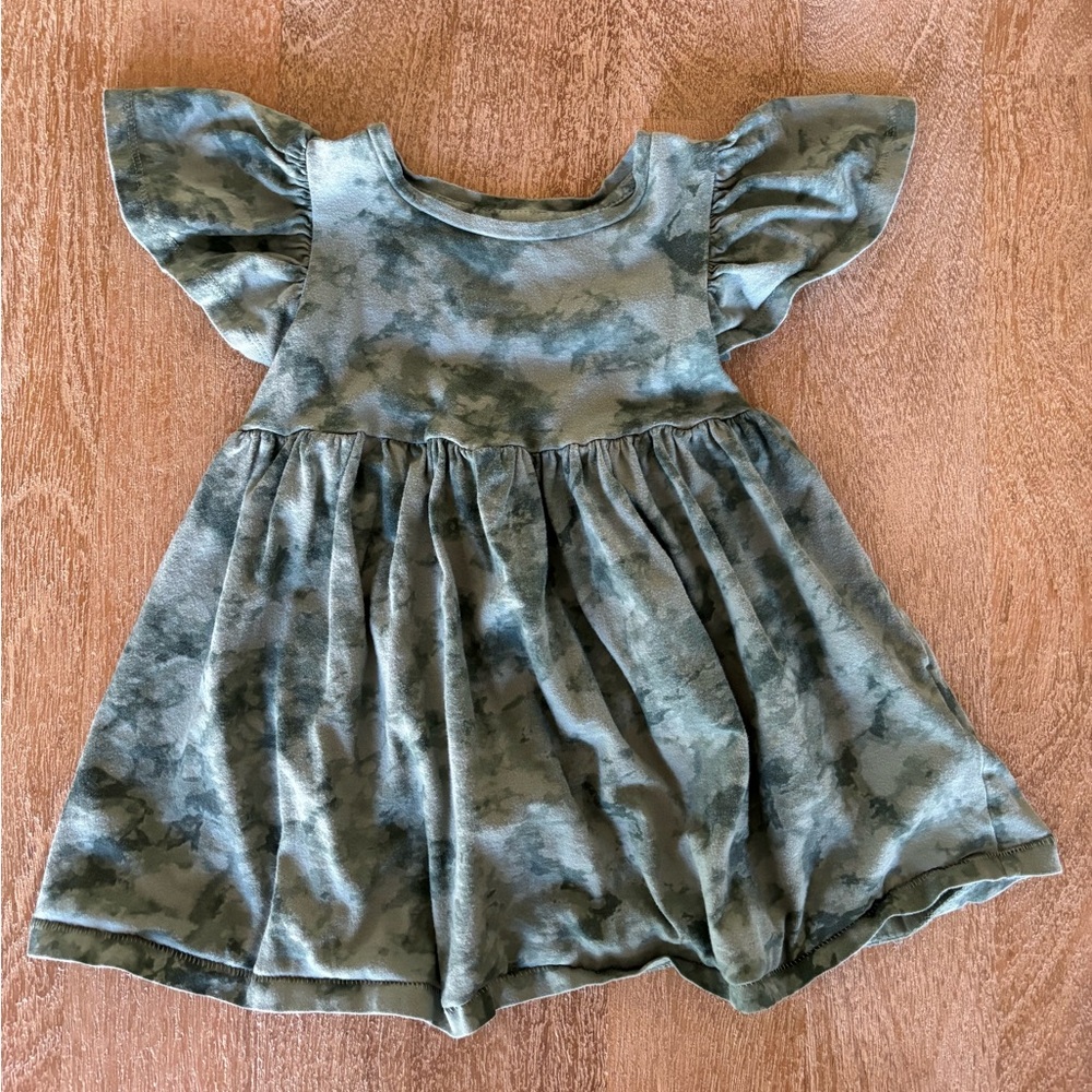GAP Flutter Sleeve Tie Dye Sundress